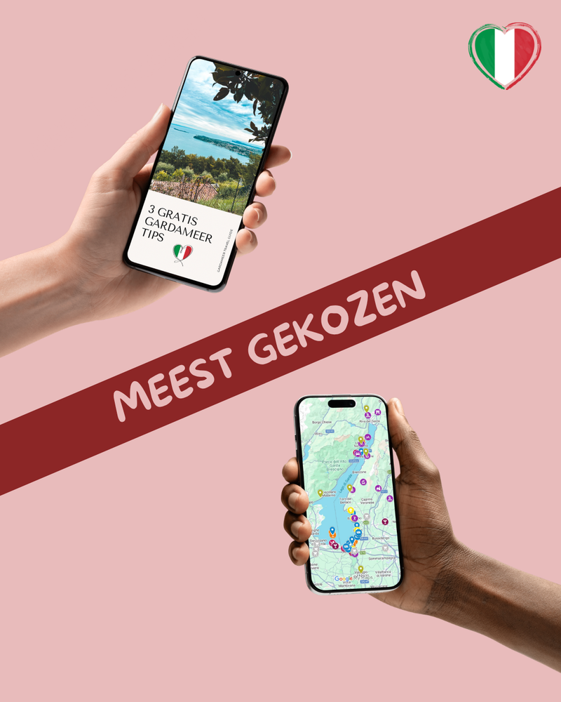 Combi deal: Gardameer Tips Gids + Google Maps kaart